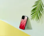 iKins case for Apple iPhone 12/12 Pro pink lake black
