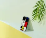 iKins case for Apple iPhone 12 Pro Max mondrian black