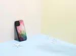 iKins case for Apple iPhone 12 Pro Max water flower black