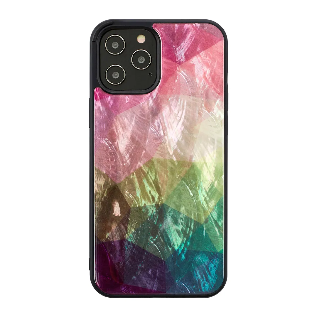 mobilux-k2511j iKins case for Apple iPhone 12 Pro Max water flower black