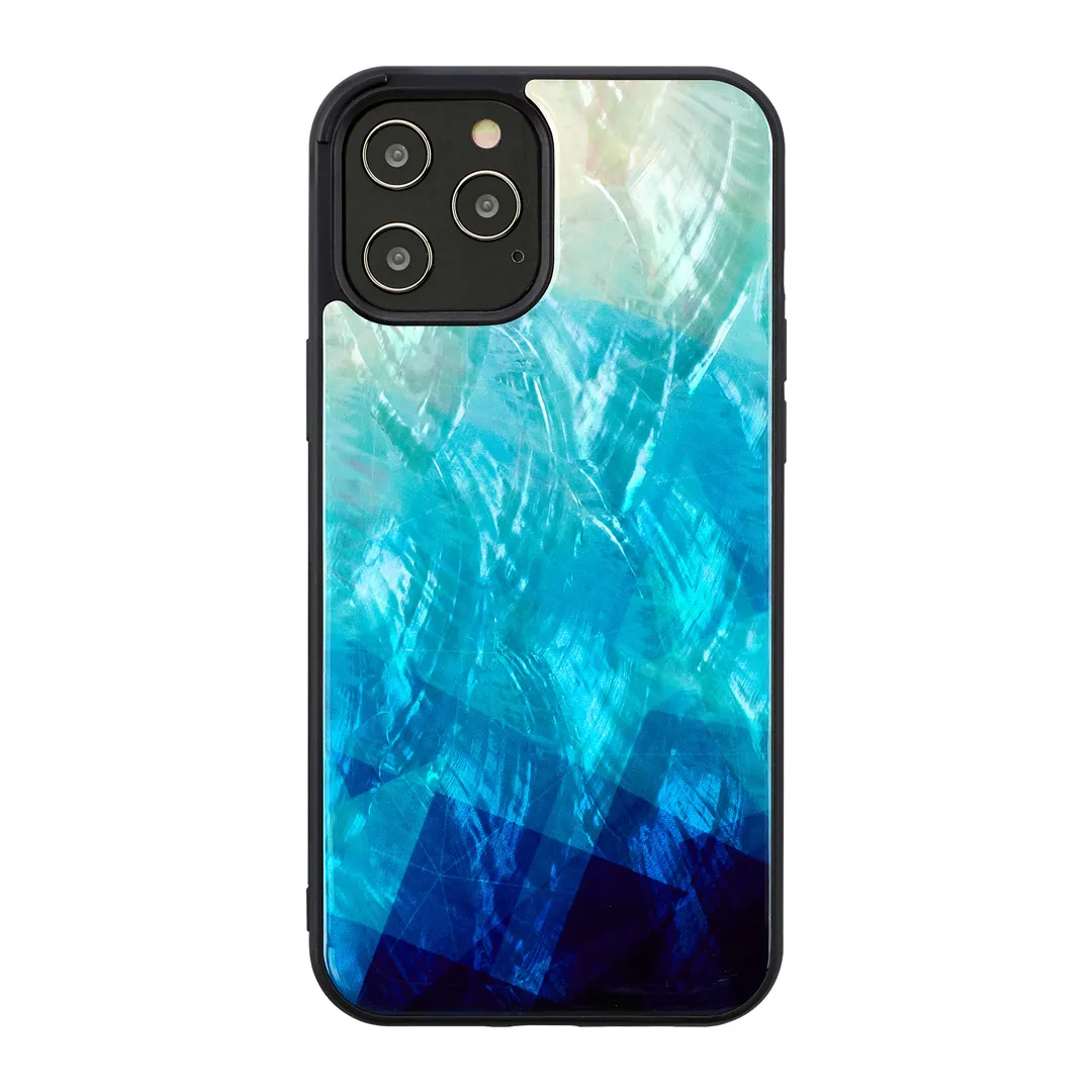 mobilux-k2526j iKins case for Apple iPhone 12 Pro Max blue lake black