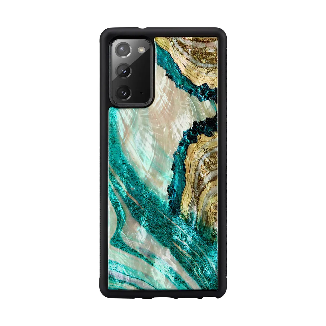 mobilux-k4749j iKins case for Samsung Galaxy Note 20 aqua agate