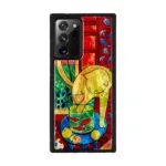 iKins case for Samsung Galaxy Note 20 Ultra cat with red fish