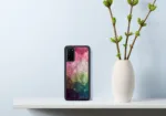 iKins case for Samsung Galaxy S20 water flower black