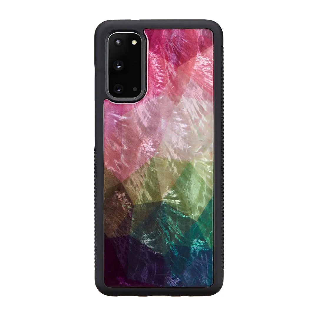 mobilux-k6511j iKins case for Samsung Galaxy S20 water flower black