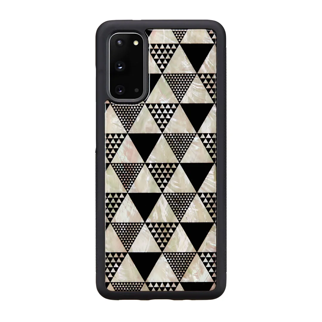 mobilux-k6512j iKins case for Samsung Galaxy S20 pyramid black