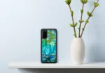 iKins case for Samsung Galaxy S20 water lilies black