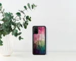 iKins case for Samsung Galaxy S20+ water flower black