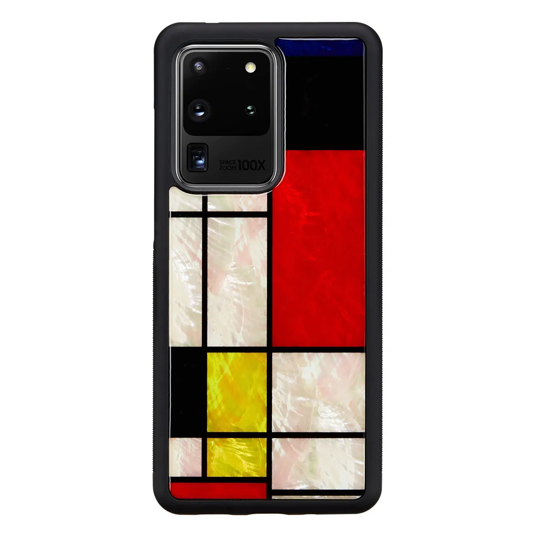 mobilux-k6710j iKins case for Samsung Galaxy S20 Ultra mondrian black