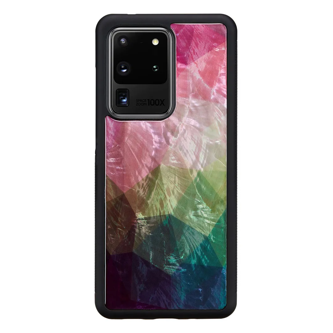 mobilux-k6711j iKins case for Samsung Galaxy S20 Ultra water flower black