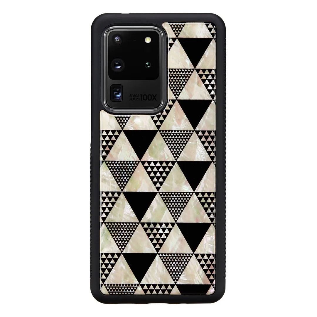 mobilux-k6712j iKins case for Samsung Galaxy S20 Ultra pyramid black