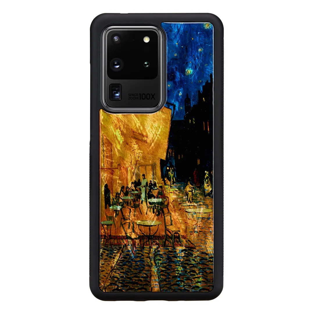 mobilux-k6734j iKins case for Samsung Galaxy S20 Ultra cafe terrace black