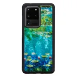iKins case for Samsung Galaxy S20 Ultra water lilies black