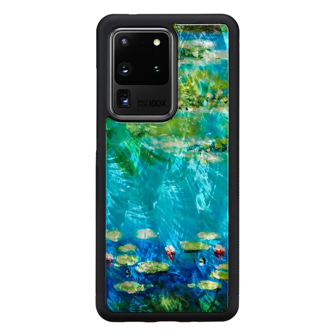 mobilux-k6739j iKins case for Samsung Galaxy S20 Ultra water lilies black