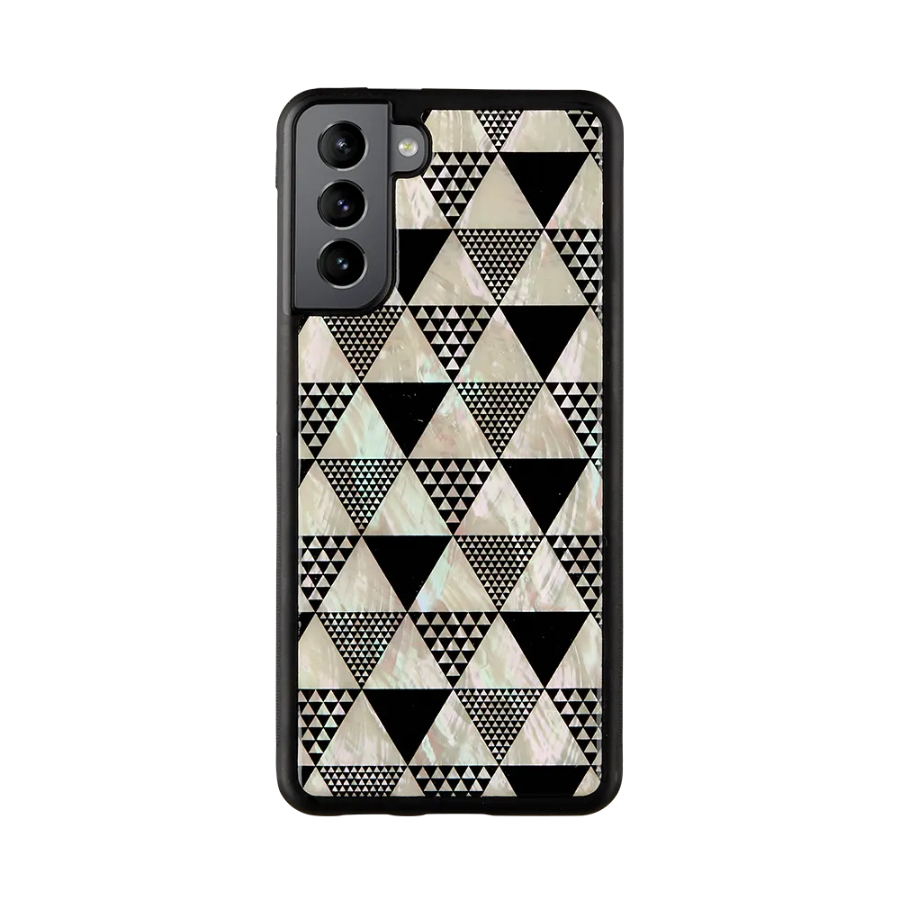mobilux-k6912j iKins case for Samsung Galaxy S21+ pyramid black