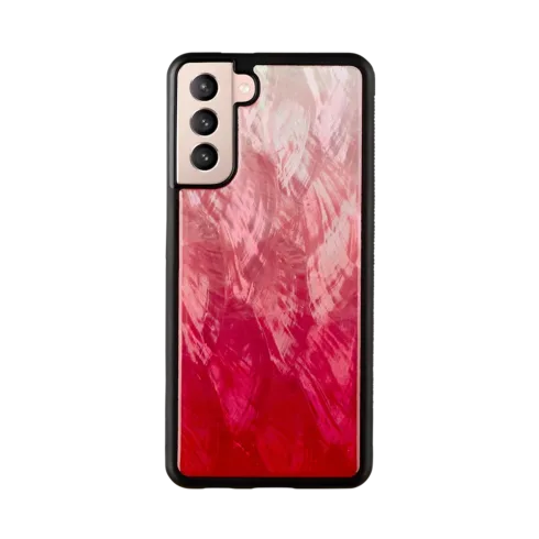 iKins case for Samsung Galaxy S21+ pink lake black