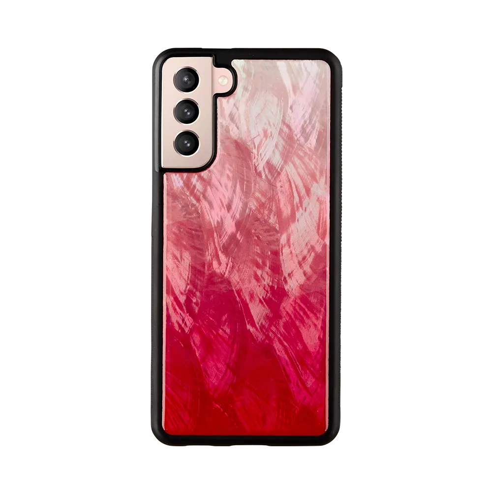 mobilux-k6927j iKins case for Samsung Galaxy S21+ pink lake black