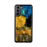 iKins case for Samsung Galaxy S21+ cafe terrace black
