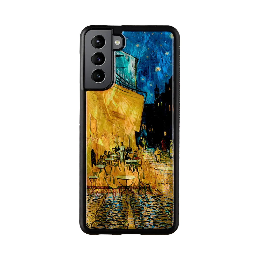 mobilux-k6934j iKins case for Samsung Galaxy S21+ cafe terrace black