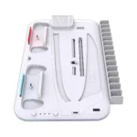 White Shark KIMURA PRO PS5 Cooling Pad + 2 Charging Docks, White