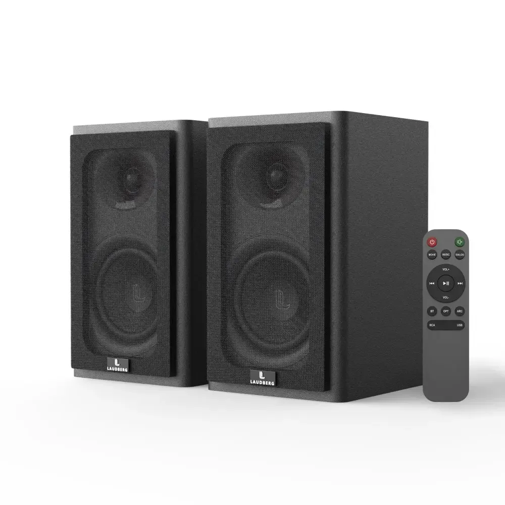 mobilux-laudberg-xs1b Laudberg XS1B bookshelf speakers 2.0 80W black