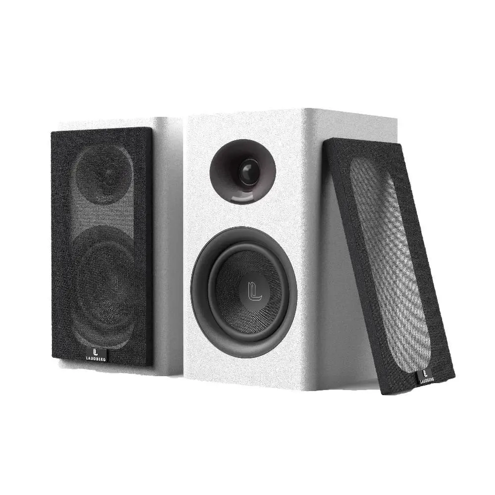 mobilux-laudberg-xs1w Laudberg XS1W bookshelf speakers 2.0 80W white