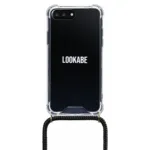 Lookabe Necklace iPhone 7/8+ gold black loo002