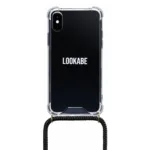 Lookabe Necklace iPhone X/Xs gold black loo003