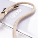 Lookabe Necklace iPhone 7/8+ gold nude loo007