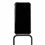 Lookabe Necklace Snake Edition iPhone Xr silver black loo024