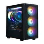 Zalman M4 SE, mATX Mini Tower PC Case, 6 x 120mm FRGB Fans, Black