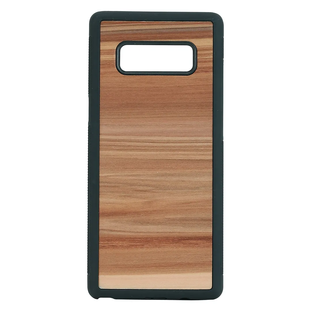 mobilux-m4318b MAN&WOOD SmartPhone case Galaxy Note 8 cappuccino black