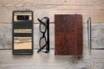 MAN&WOOD SmartPhone case Galaxy Note 8 white ebony black