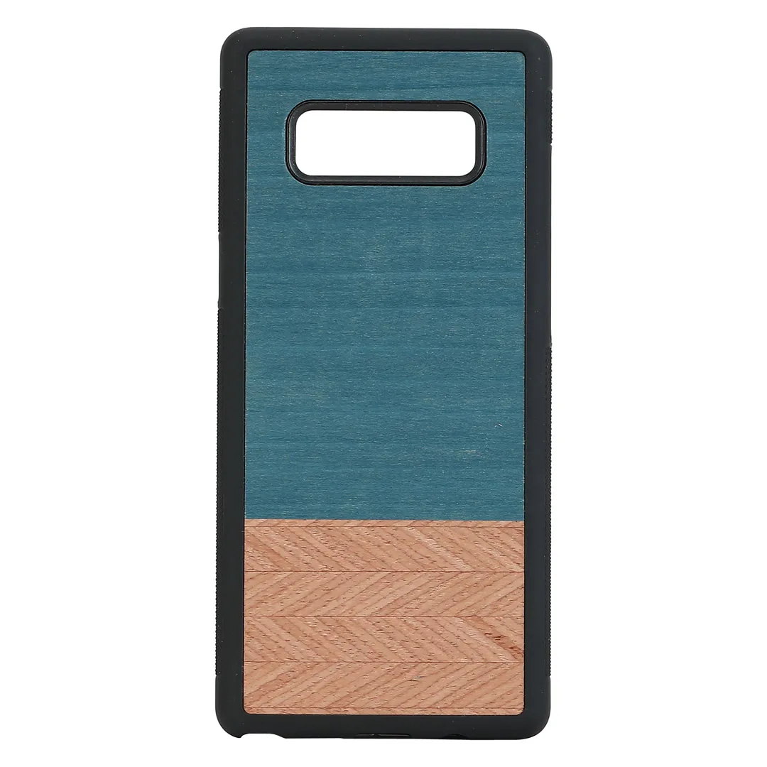 mobilux-m4340b MAN&WOOD SmartPhone case Galaxy Note 8 denim black