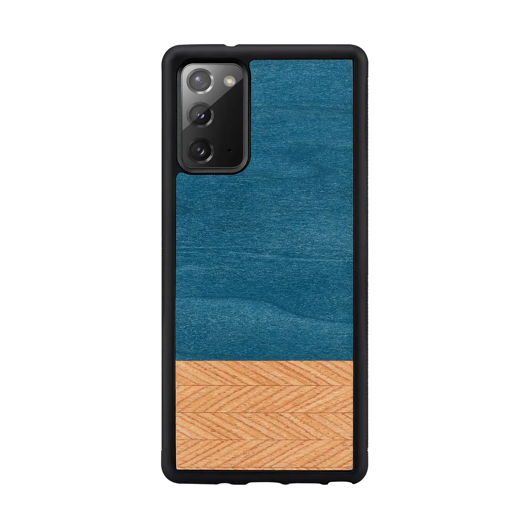 mobilux-m4731b MAN&WOOD case for Galaxy Note 20 denim black