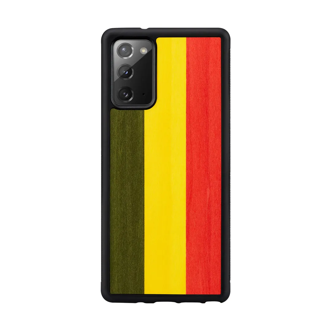 mobilux-m4738b MAN&WOOD case for Galaxy Note 20 reggae black