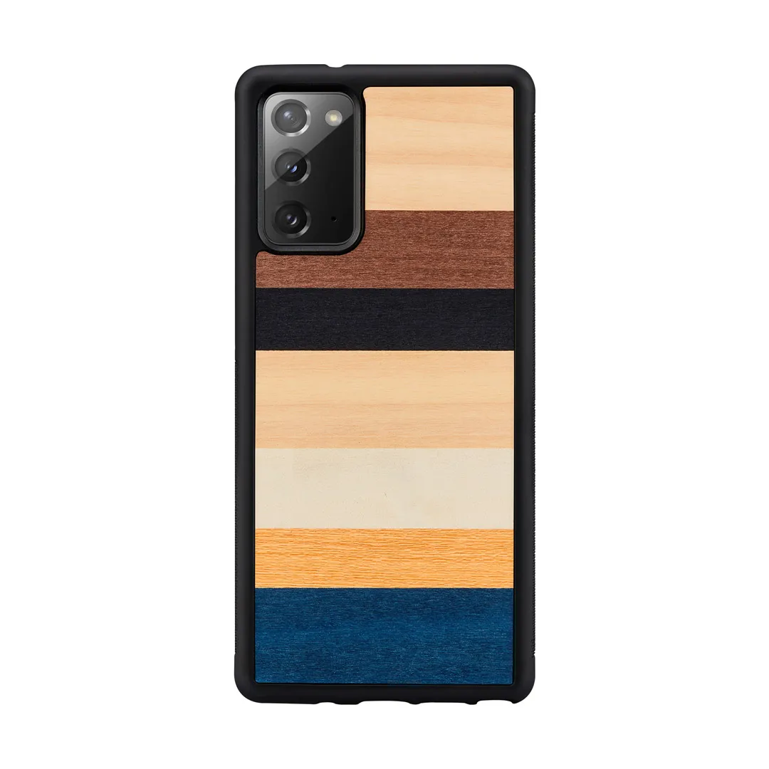 mobilux-m4740b MAN&WOOD case for Galaxy Note 20 province black