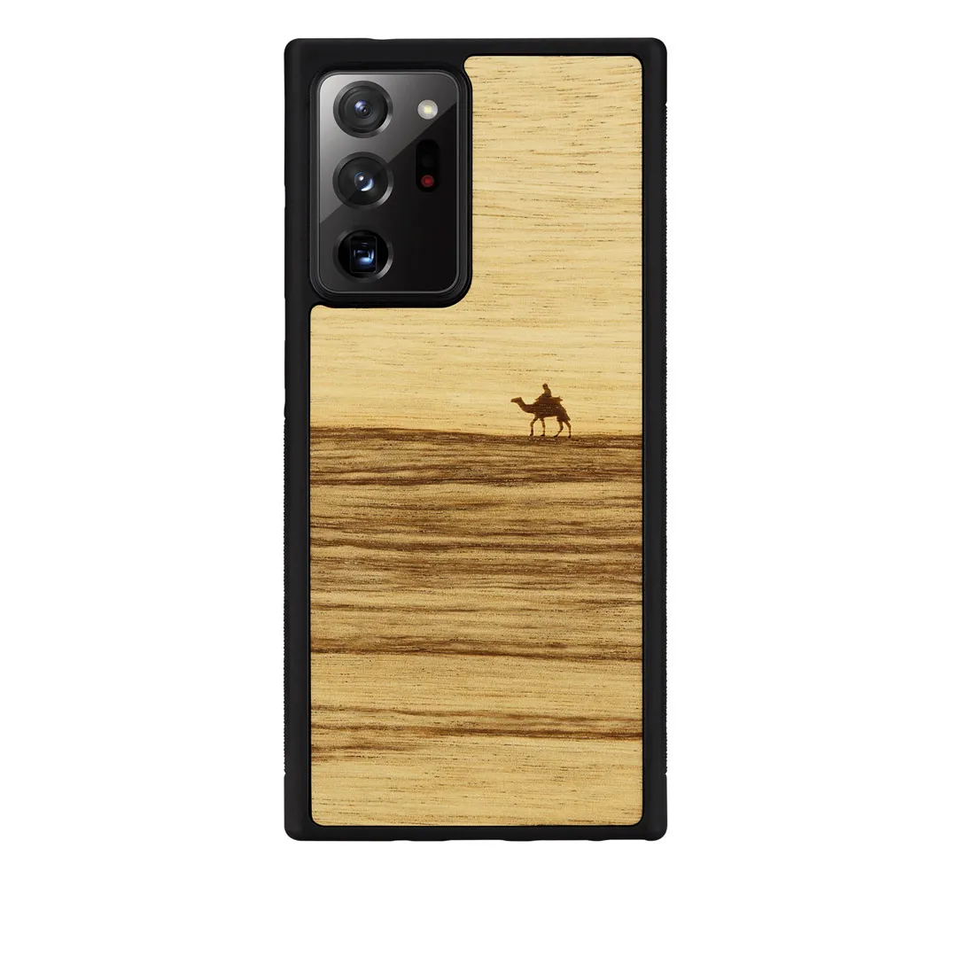 mobilux-m4817b MAN&WOOD case for Galaxy Note 20 Ultra terra black