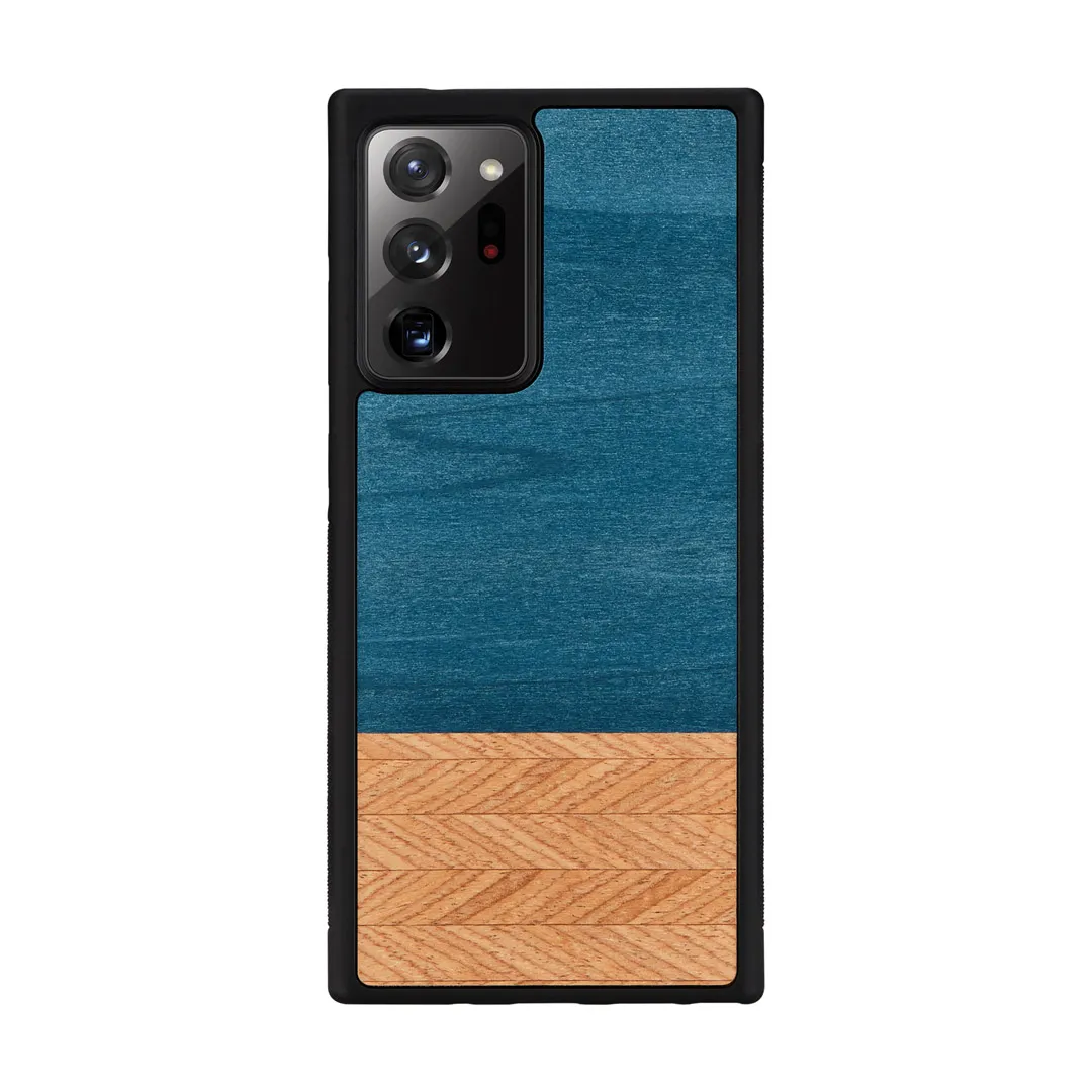 mobilux-m4831b MAN&WOOD case for Galaxy Note 20 Ultra denim black