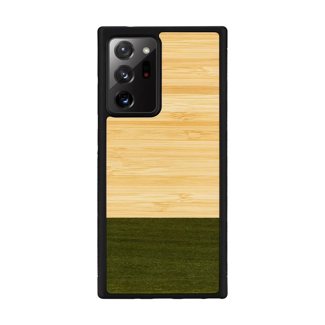 mobilux-m4834b MAN&WOOD case for Galaxy Note 20 Ultra bamboo forest black