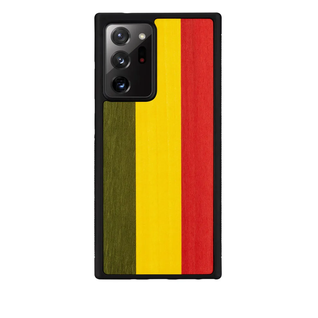 mobilux-m4838b MAN&WOOD case for Galaxy Note 20 Ultra reggae black