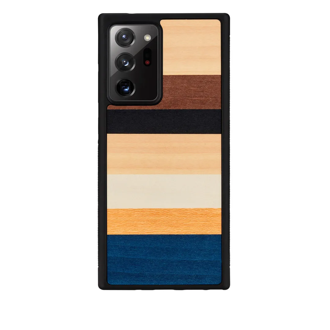 mobilux-m4840b MAN&WOOD case for Galaxy Note 20 Ultra province black