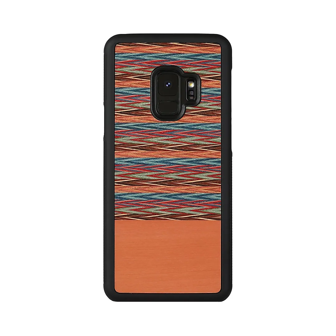 mobilux-m6042b MAN&WOOD SmartPhone case Galaxy S9 browny check black