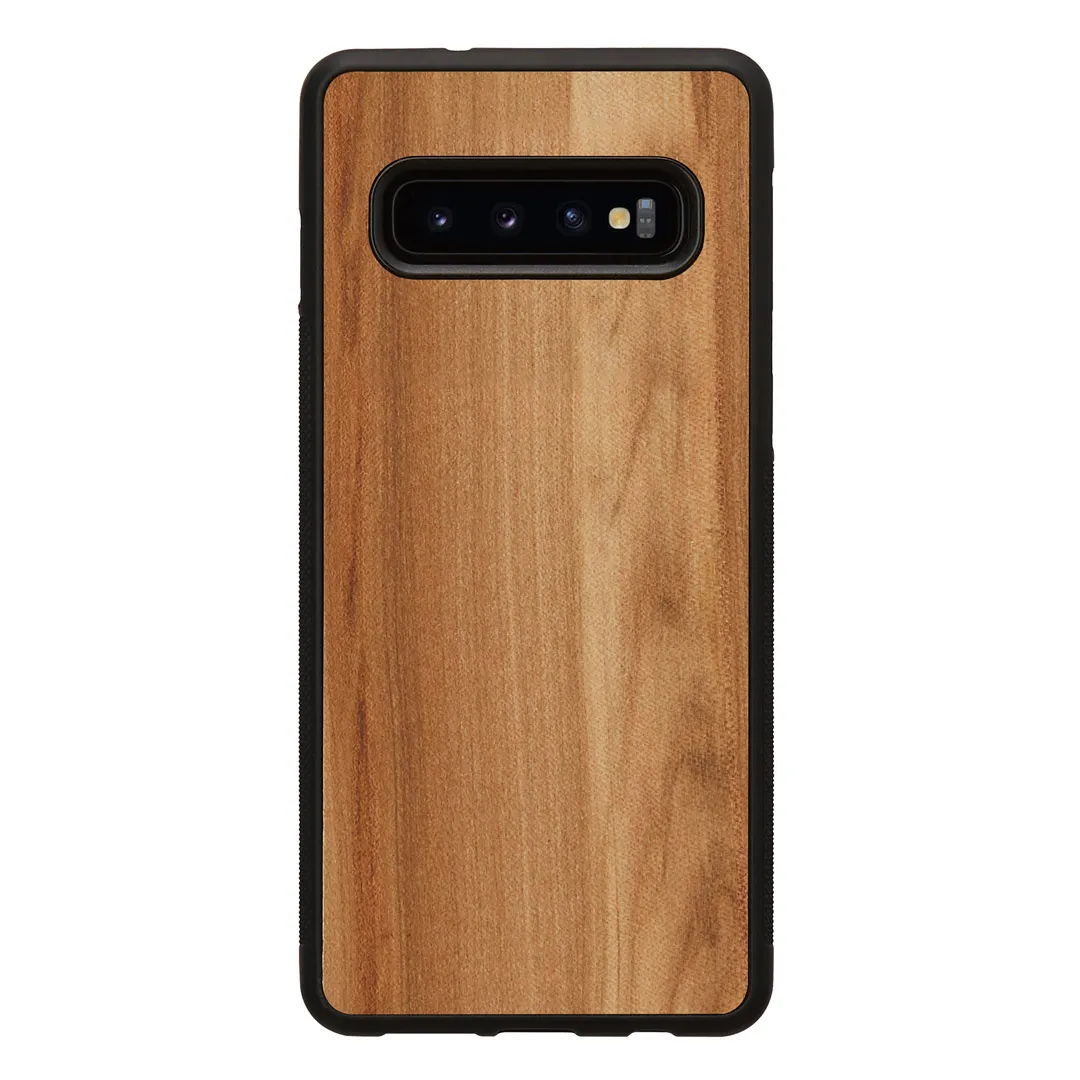mobilux-m6218b MAN&WOOD SmartPhone case Galaxy S10 cappuccino black