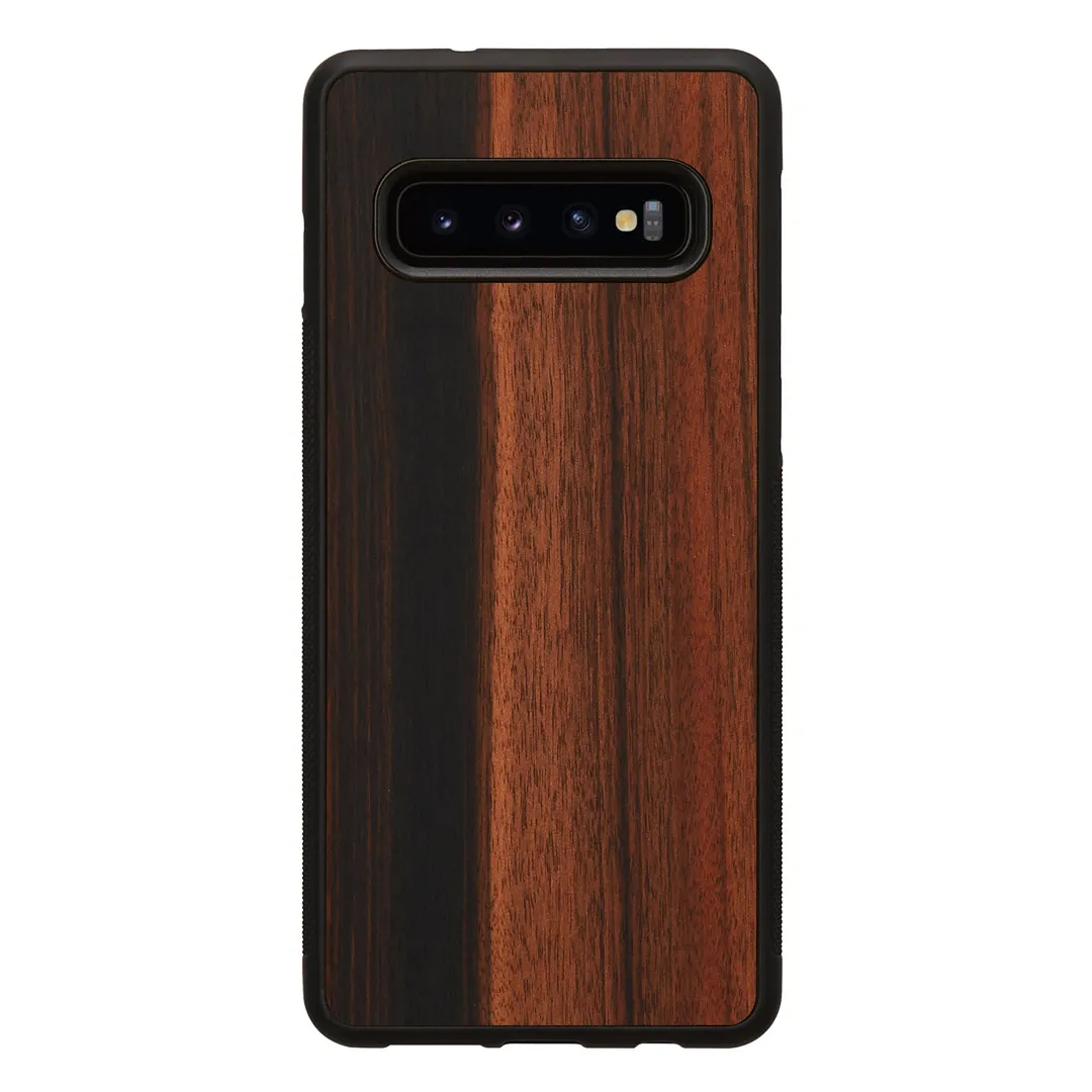 mobilux-m6222b MAN&WOOD SmartPhone case Galaxy S10 ebony black