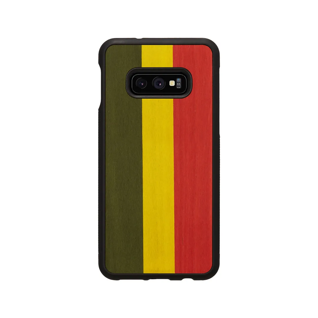 mobilux-m6435b MAN&WOOD SmartPhone case Galaxy S10e reggae black
