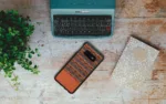 MAN&WOOD SmartPhone case Galaxy S10e browny check black