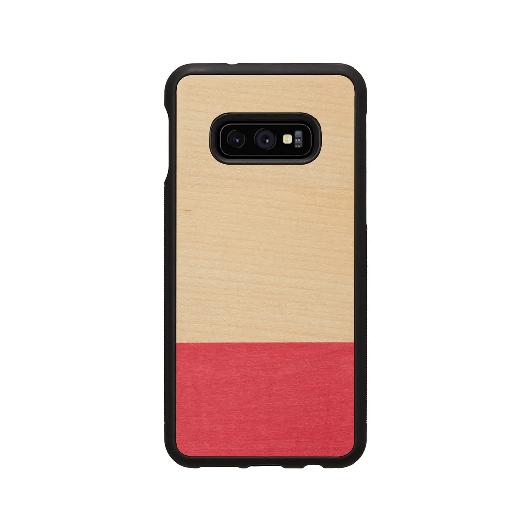 mobilux-m6445b MAN&WOOD SmartPhone case Galaxy S10e miss match black