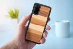 MAN&WOOD case for Galaxy S20 sabbia black