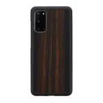MAN&WOOD case for Galaxy S20 ebony black